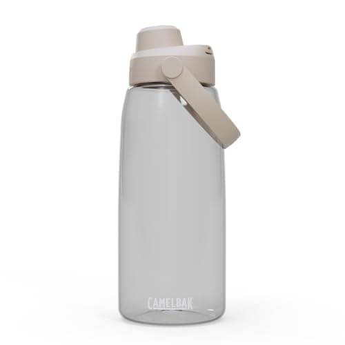 CamelBak Thrive Chug Water Bottle, High Flow Lid Design for Quick Everyday Hydration and Active Use, 32oz, Clear