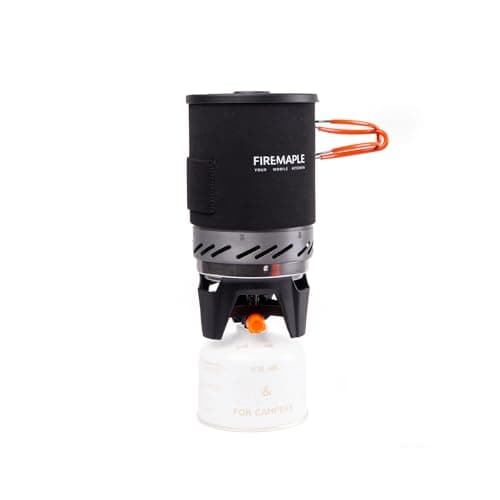 Fire-Maple "Fixed Star 1" Backpacking and Camping Stove System | Outdoor Propane Cooking Gear | Portable Pot/Jet Burner Set | Ideal for Hiking, Trekking, Fishing, Hunting Trips and Emergency Use