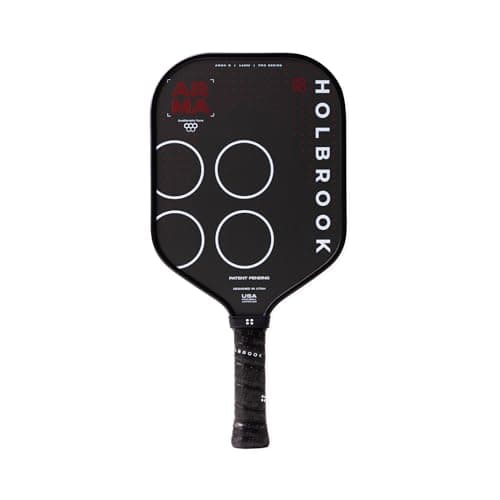 Holbrook ARMA S Widebody Pickleball Paddle – Carbon Fiber Face, Dual-Density Core | Large Sweet Spot Control Paddle | USAPA Approved