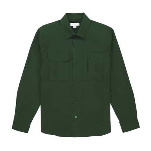 Tilley Long Sleeve Allterrain Overshirt, Evergreen, Large
