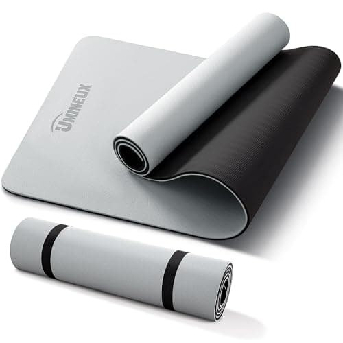 Umineux Extra Thick Yoga Mat, 10MM (2/5") Yoga Mat Non Slip, POE Yoga Mats for Women Men, 72"x24", Great for Workout, Yoga, Pilates, Fitness & Floor Exercises