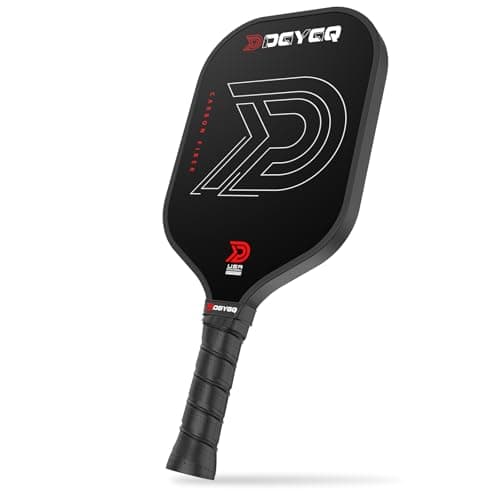 DGYGQ Pickleball Paddles - Professional Carbon Fiber Paddle with Honeycomb Core Pickleball Rackets - Lightweight Precision & Enhanced Shock Absorption for High Spin
