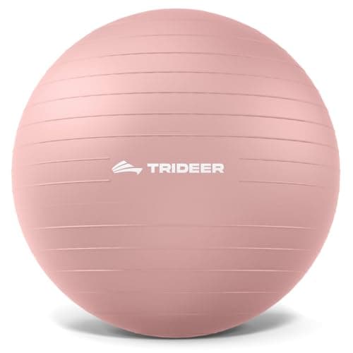 Trideer Exercise Ball Yoga Ball – Office Seating & Balance Ball Chair, Stability Ball for Pilates, Physical Therapy,Core Training & Balance Improvement & Stretching