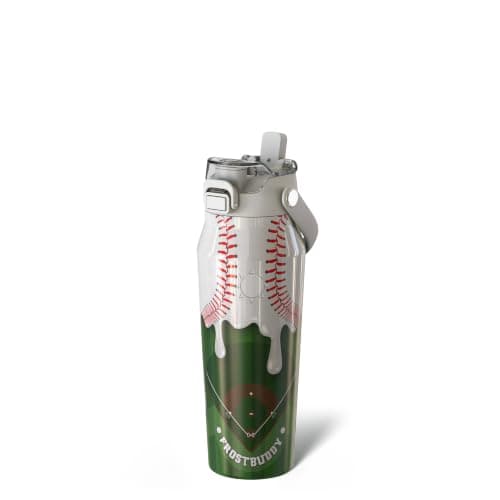 Frost Buddy 24oz Insulated Water Bottle - Straw & Chug Lid - Leak-Proof
