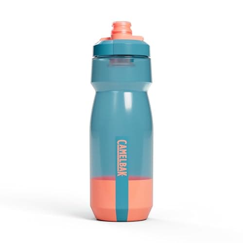CamelBak Podium Bike Squeeze Water Bottle, High Flow Easy Squeeze Design for Cycling Performance, 24oz, Mercury Teal
