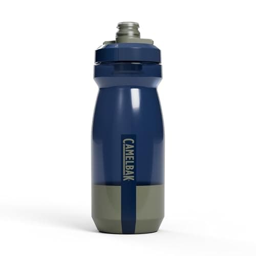 CamelBak Podium Bike Squeeze Water Bottle, High‑Flow Easy‑Squeeze Design for Cycling Performance, 21oz, Mercury Deep Sea