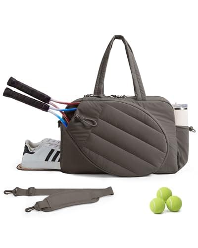 BAGSMART Tennis Gym Bag for Women, 3-in-1 Sports Duffle Sling Backpack