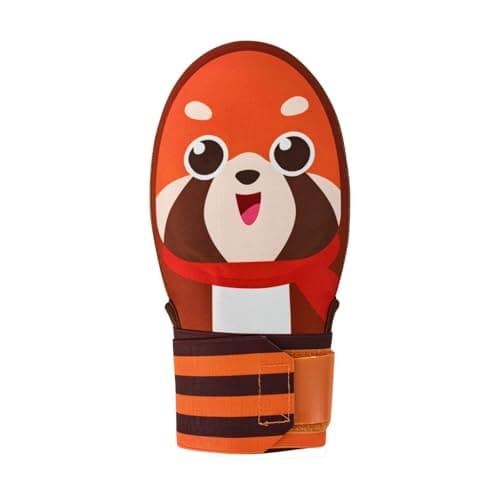 HolyElks Baseball Sliding Mitt, Youth Sliding Glove Hand Guard for Baserunning, Neoprene with Aluminum Reinforcement and Padded Palm, for Baseball and Softball (Raccoon, Youth)