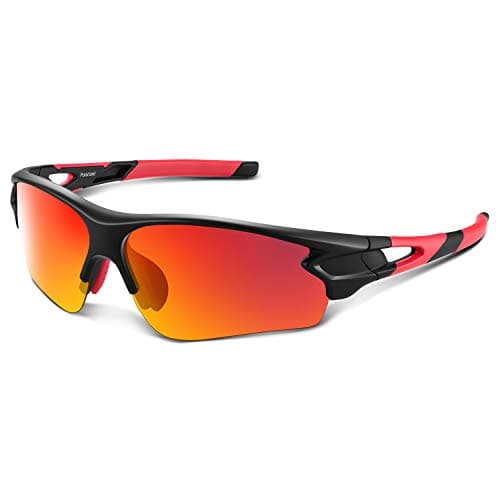 BEACOOL Polarized Sports Sunglasses for Men Women Youth Baseball Fishing Cycling Running Golf Motorcycle Tac Glasses UV400