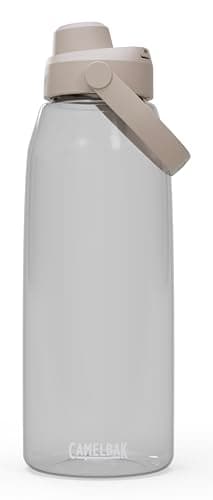 CamelBak Thrive Chug Water Bottle, High Flow Lid Design for Quick Everyday Hydration and Active Use, 50oz, Clear