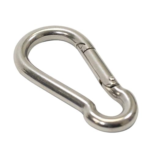 Scuba Choice Scuba Boat Marine Clip Stainless Steel Safety Spring Hook Carabiner, 2 3/8-Inch