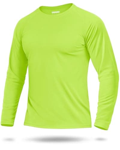 Boladeci Rash Guard for Men UPF 50 Long Sleeve Sun Shirts for Men UV Protection Shirts for Men Workout Water Mens Beach Shirts Hiking Athletic Tee T-Shirts Green 3XL Swimsuit Swimsuit