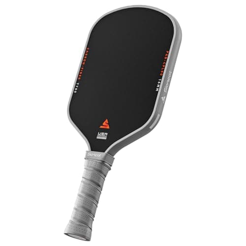 Sioncot Thermoformed Carbon Fiber Pickleball Paddle - Textured Grip, Larger Sweet Spots for Max Spin, Control & Power - 16mm Polypropylene Honeycomb Core for All Skill Levels, 8.0 oz