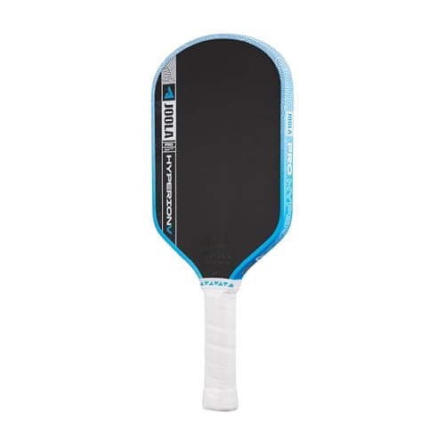 JOOLA Pro V Pickleball Paddle - 14mm/16mm - Raw Carbon Fiber Textured Surface - Enhanced Frame & Propulsion Core, USAPA & UPA-A Certified, NFC Chip Enabled, Premium Control & Lightweight Performance