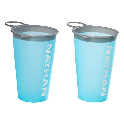 Nathan Reuseable Race Day Cup (2 Pack) Blue Me Away/White