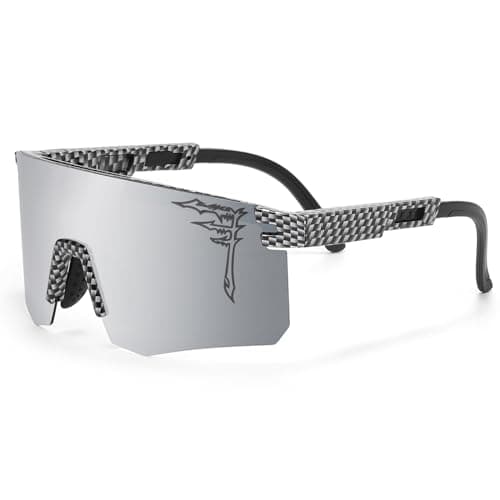 FIXEROS Two Sizes Polarized Baseball Sunglasses For Adults and Youth Boys Girls Kids UV400 Men Women Cycling Outdoor Sports Sun Glasses-FAA16