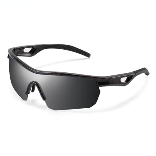 Vcarsian Kids Sunglasses Polarized Youth Baseball Softball Cycling Sports Sun Glasses Boys Girls