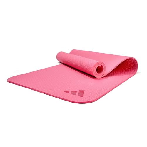 adidas Yoga Mat - Eco Friendly - Non Slip, Durable Textured Surface