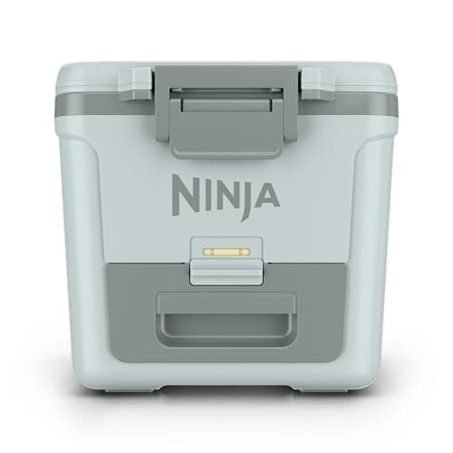 Ninja | FrostVault 30QT Cooler with Wheels | Insulated with Temp Dry Storage Drawer | Keeps Ice Cold for Days | for the Beach, Camping, Picnics & More | Soft Sage | FB230GN2