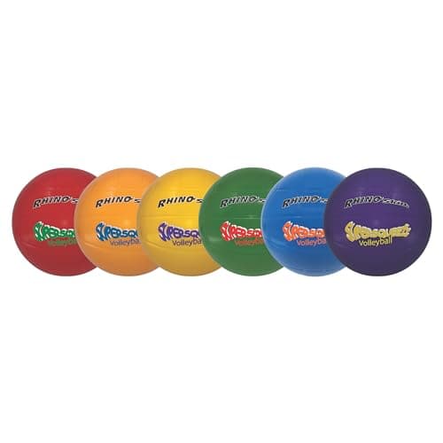 Champion Sports Super Squeeze 7" Volleyball Set