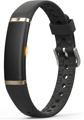 FITVII Screenless Fitness Tracker for Women Men, Health and Fitness Wearable with 24/7 Heart Rate, Blood Pressure and HRV Sleep Monitor, Subscription Free Activity Tracker for Android & iPhone
