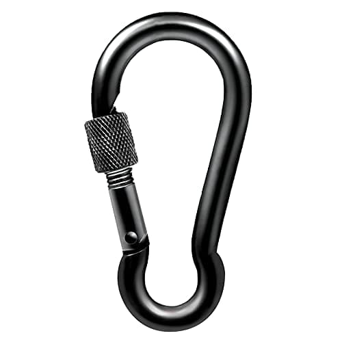 PROND Locking Carabiners, Heavy Duty Carabiner, 316 Stainless Steel Screw Lock Carabiner Hooks, 2.7inch