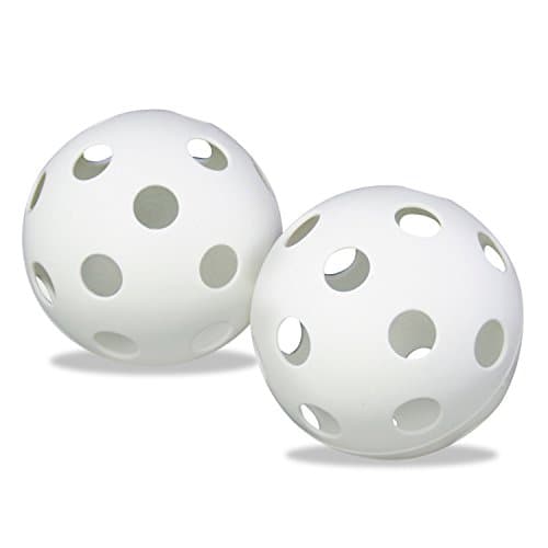Champion Sports 9" Hollow Plastic Baseball Set - Athletic Baseball Equipment - Practice Baseballs Plastic Hollow - Regulation Size Balls - Fun for All Ages - Lightweight/Durable - Set of 12