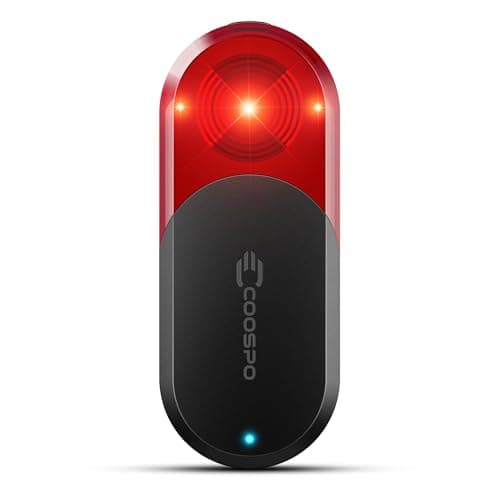 COOSPO TR70 Bike Radar Tail Light, Alerts for Vehicle in 140M, Auto Brake Highlight, 7 Lighting Modes, 40H Long Battery Life, Support APP/Garmin Cycling Computers Display for Road & MTB Cycling Safety