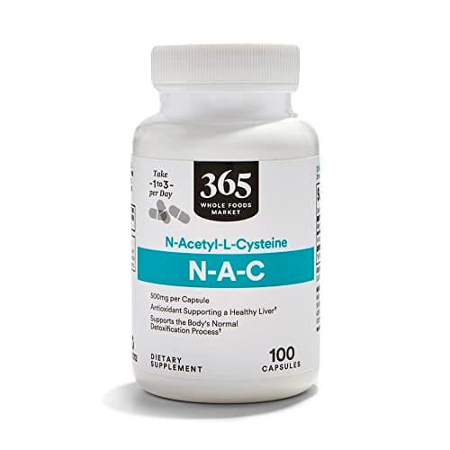 365 by Whole Foods Market, N-Acetyl L-Cysteine 500mg, 100 Count