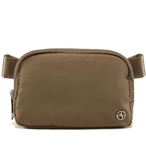 Pander Crossbody Belt Bag for Women and Men, Travel and Everyday Use