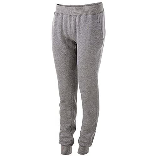 Holloway Ladies 60/40 Fleece Jogger, Charcoal Heather, XS