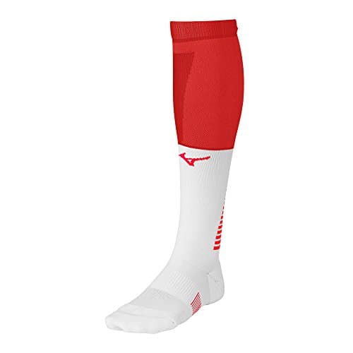 Mizuno Diamond Elite Otc Socks, Red/White, Medium