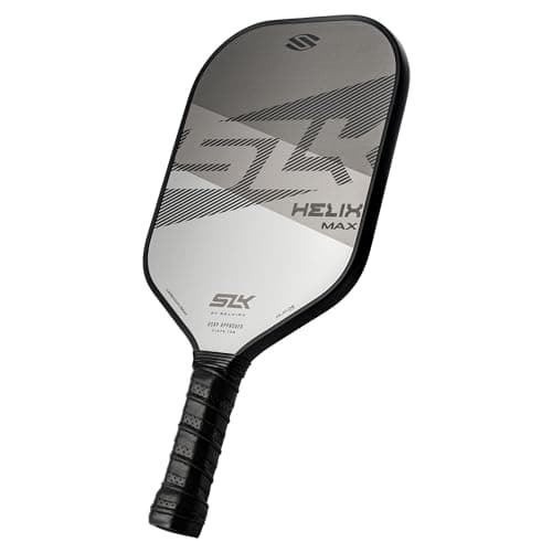 Selkirk Sport SLK Helix Pro Pickleball Paddle | Thermoformed Carbon Fiber Core Pickleball Paddles with Carbon Fiber & Fiberglass Hybrid Face | Unmatched Control | Legend Gray