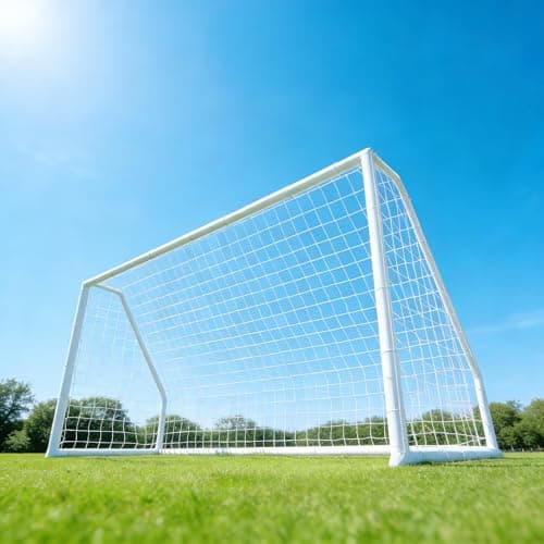 ZENY Portable Soccer Goal for Backyard,12x6 / 10x6.5 / 8x5 / 6x4 ft Kids Adults Soccer Net and Frame for Home Backyard Practice Training Goals, Soccer Training Equipment