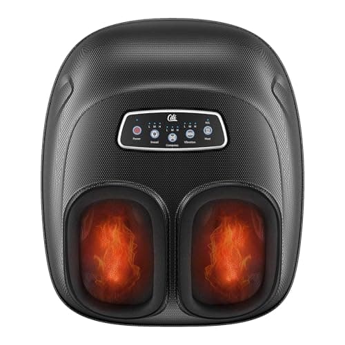 CILI Foot Massager with Heat, Shiatsu Foot Massager for Neuropathy & Plantar Fasciitis Relief, Fathers Day Dad Gifts,Heated Feet Massager with Deep Kneading,Compression,Vibration,FSA Eligible HSA