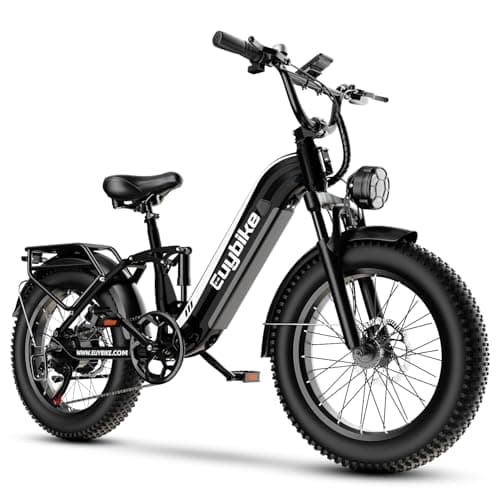 Kebiko 1500W Electric Bike for Adults,48V 20/25/60Ah Removable Battery Max Range 80Miles Electric Bicycle,20''×4" Fat Tire Ebike,Adult Electric Bicycles for Commute Beach Snow,E-Bike UL Certified