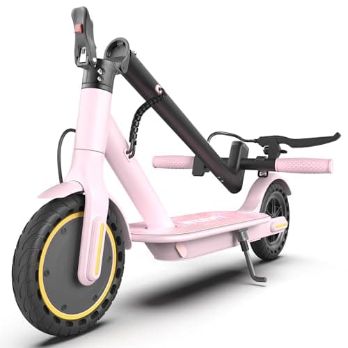 WERHY 10''/8.5'' Electric Scooter, 500/350W Powerful Motor, 22/19MPH Top Speed, 25/22/16 Miles Long Range, Folding E Scooter with Dual Braking for Teens and Adults