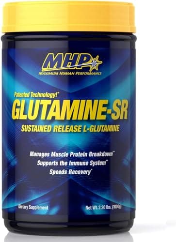 MHP Glutamine SR, Immune Health, Muscle Recovery, Support Muscle Mass, Speed Recovery, 160 Servings, 2.2 Pound (Pack of 1)