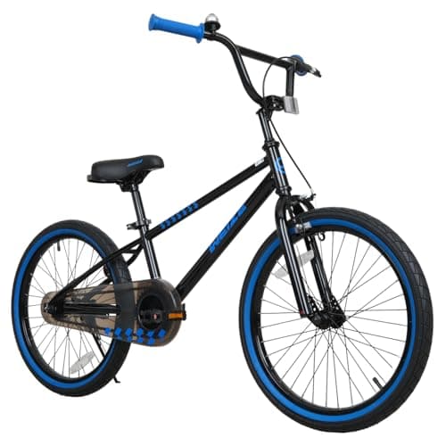WEIZE Kids Bike, 20 Inch Children Bicycle for Boys & Girls Ages 6-12 Years Old, Rider Height 48-62 Inch, Adjustable Seat & Handlebars, Coaster Brake,Nighthawk