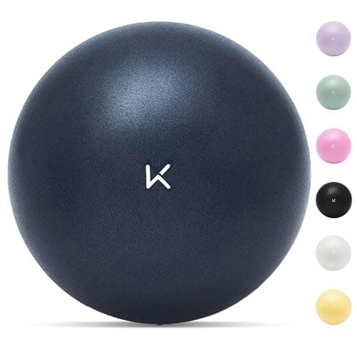 KEEP Pilates Ball- Balance Yoga Balls for Working Out, Fitness Ball for Core Strength and Physical Therapy, 25cm, Navy Blue