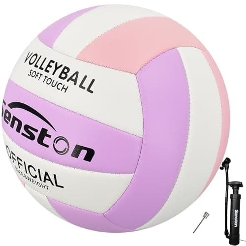 Senston Volleyball Official Size 5 Soft Waterproof for Indoor Outdoor Beach