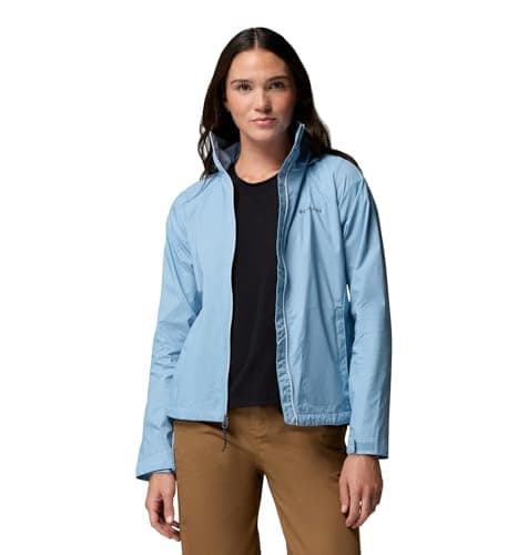 Columbia Women's Switchback IV Rain Jacket, Ripple Blue, X-Small