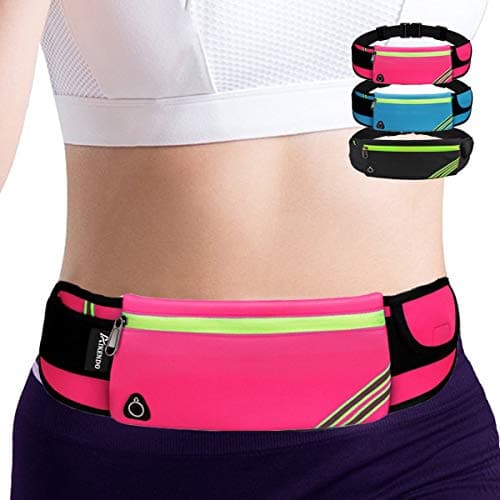 Women Fanny Pack Running Belt,Belt Bag,Water Resistant Wasit Pack Bag for Hiking Fitness,Phone Carrier,Running Gear.