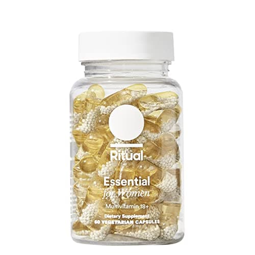 Ritual Women’s 18+ Daily Multivitamin - Key Essential Vitamins and Minerals to Support Energy, Heart, Bone, Brain Health* - Clinical Backed - Vegan - USP Verified - Mint - 60 Capsules - 30 Servings
