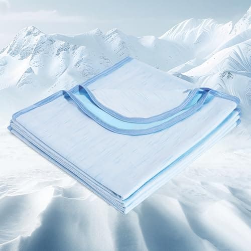 Elegear Cooling Blanket for Hot Sleepers, Double-Sided Arc-Chill® 3.0 Cooling Tech, Q-Max >0.5 Cool to Touch Cooling Blankets, Soft Breathable Summer Blanket for Night Sweats & Hot Flashes