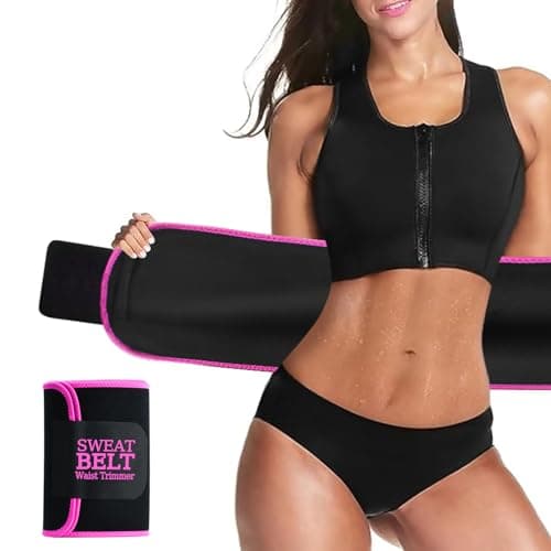 Waist Trainer for Women Lower Belly Fat, Waist Sweat Band for Women, Belly Band Sweat Belt, Stomach Wrap, Body Shaper, Great Gym Accessories for Sauna, Working Out, Fitness, X-Large
