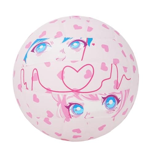 Kuangmi Timeless Soft Volleyball, Official Size 5, Indoor & Outdoor Recreational Ball, Sports Training Beach Game Ball