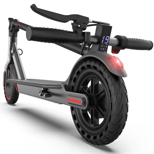VOLPAM Electric Scooter, 350W/500W/800W/1000W/250W Powerful Motor & 19/22/ 9 MPH Top Speed, 16-28-10 Miles Long Range, Folding E Scooter Choice