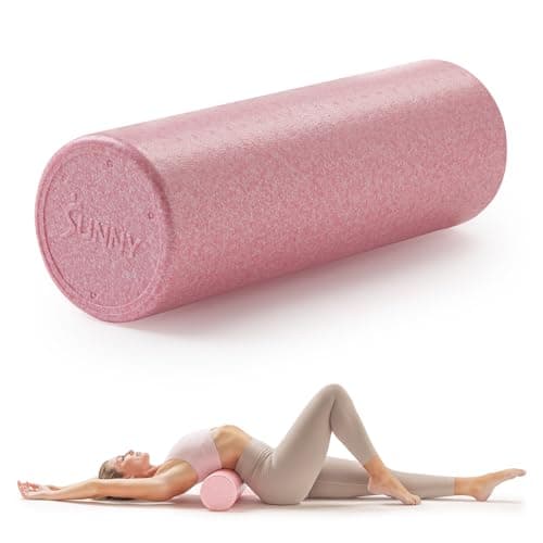 Sunny Health & Fitness 18" Yoga Foam Roller (Pink) - SF-ER01-PK-18