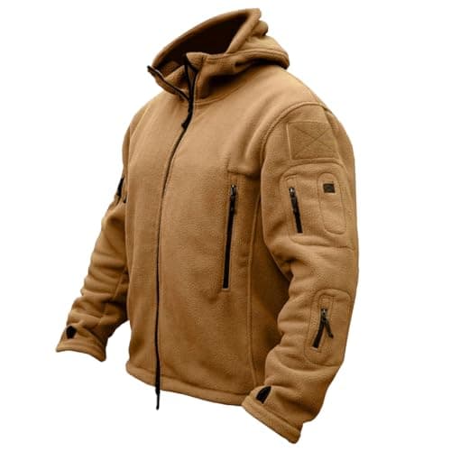 ReFire Gear Men's Warm Military Tactical Sport Fleece Hoodie Jacket